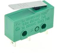 Micro interruttori 1 PC Limite Switch 3pins NO+NC SPDT 3A/5A 250VAC Mini micro -interruttore 17mm 29 mm lungo arco a rulli microswitches(17mm Lever)