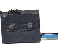 Micro interruttori 3pcs interruttore impermeabile Arco spdt Roller e senza leva a 3 pin WS1-Z Microswitch momentaneo 5A 250VAC con 500 mm(Ws1-z0-w150r500)