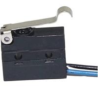 Micro interruttori 3pcs interruttore impermeabile Arco spdt Roller e senza leva a 3 pin WS1-Z Microswitch momentaneo 5A 250VAC con 500 mm(Ws1-z6-w150r500)