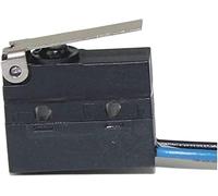 Micro interruttori 3pcs interruttore impermeabile Arco spdt Roller e senza leva a 3 pin WS1-Z Microswitch momentaneo 5A 250VAC con 500 mm(Ws1-z3-w150r500)