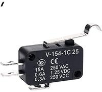 Micro interruttori Interruttore interruttore di viaggio Viaggiata Contatto Switch-reset momentaneo V-15 V-151 V-152 V-153 V-154 V-155 V-156-1C25(V-154-1c25)