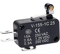 Micro interruttori Interruttore interruttore di viaggio Viaggiata Contatto Switch-reset momentaneo V-15 V-151 V-152 V-153 V-154 V-155 V-156-1C25(V-155-1c25)