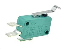 Micro interruttori Limite Switch 1 6A 250V 125V NO+NC+COM 6. 3 mm pin Spdt interruttore 28 52 a rullo a touch switch microswitch(Arc Lever)