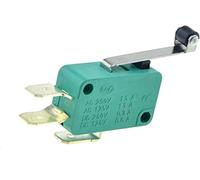 Micro interruttori Limite Switch 1 6A 250V 125V NO+NC+COM 6. 3 mm pin Spdt interruttore 28 52 a rullo a touch switch microswitch(Long Roller Lever-p)
