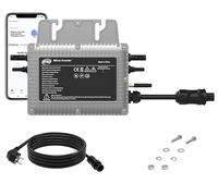 Micro inverter 800 W con cavo AC da 5 m, inverter solare MPPT Micro Solar Power Supply, Plug and Play Home Easy Installation WiFi Monitoring with App IP67 Waterproof