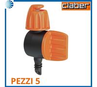 Microirrigatore 180° regolabile in blister 91248 2 blister Claber