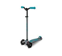 Micro Kickboard, Monopattino Maxi Deluxe Pro Kick, con design dal movimento fluido, meccanismo di inclinazione per sterzare, 3 ruote grosse e stabili e manubrio stile chopper, per bambini di 5-12 anni