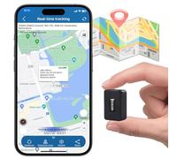 Micro Localizzatore GPS Tracker per Auto Moto Anziani, Mini GPS Spia 1500mah Posizionamento ogni 10 Secondi Antifurto Allarmi Magnete Potente Tracciamento Globale in Tempo Reale