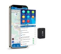 Micro Localizzazione GPS Spia con App Gratuita, Anti-perso/Antifurto, GPS Tracker per Auto Bambini Anziani Potente Magnete Monitoraggio in Tempo Reale, Microfono, Recinzione elettronica, Pista storica