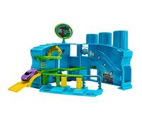 Micro Machines Core Playset, Stazione di lavaggio auto - Estensibile e collegabile ad altri MM, Include un veicolo esclusivo - Collezionali tutti