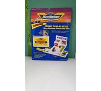 MICRO MACHINES CREDIT CARD PLAYSET GALOOB 1990 CHARGE CARD VINTAGE TOY