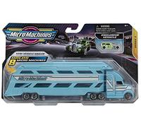 Micro Machines Starter Pack, Mini Dumper - Include 2 Veicoli, Camion e Auto Esclusiva, possibilità di rarità - Collezione di macchinine
