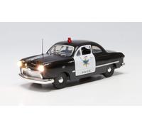 Micro-Mark Woodland Scenics® Just Plug® Vehicle Police Car, O Scale
