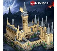 Micro mattoni città creativa medievale castello magico serie architettura scolastica modello palazzo blocchi di costruzione regali giocattoli di assemblaggio per bambini