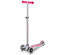 MICRO Maxi Deluxe Flux LED | L'originale | Monopattino per bambini a partire dai 5 anni | Include ruote LED | tavola trasparente | Direttamente dal produttore