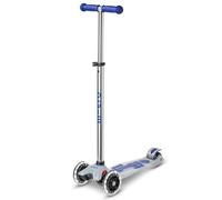 MICRO Maxi Deluxe Flux LED | L'originale | Monopattino per bambini a partire dai 5 anni | Include ruote LED | tavola trasparente | Direttamente dal produttore