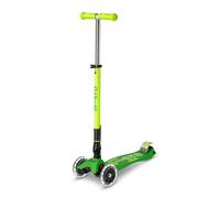 Micro® | Maxi Micro Deluxe Pieghevole LED Monopattino 3 Ruote Bambini | Altezza Regolabile | Ruote con Illuminazione a LED | Cuscinetti ABEC9 | 5-12 Anni | Ragazzi e Ragazze