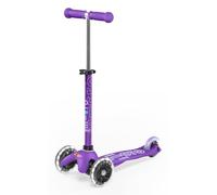 Micro Mobility Monopattino Mini Micro Deluxe LED – Ruote LED, Manubrio regolabile 2-5 anni