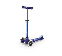 Micro® | Mini Micro Deluxe LED Monopattino 3 Ruote | Ruote con illuminazione a LED | Manubrio regolabile e rimovibile | Antiscivolo | Bambini e ragazze | 2-5 anni