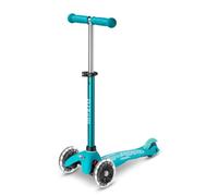 Micro® | Mini Micro Deluxe LED Monopattino 3 Ruote | Ruote con illuminazione a LED | Manubrio regolabile e rimovibile | Antiscivolo | Bambini e ragazze | 2-5 anni