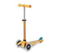 Micro® | Mini Micro Deluxe LED Monopattino 3 Ruote | Ruote con illuminazione a LED | Manubrio regolabile e rimovibile | Antiscivolo | Bambini e ragazze | 2-5 anni