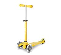Micro® | Mini Micro Deluxe LED Monopattino 3 Ruote | Ruote con illuminazione a LED | Manubrio regolabile e rimovibile | Antiscivolo | Bambini e ragazze | 2-5 anni