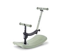 micro Mini Mini Deluxe Rock & Go LED | L'originale | innovativo sistema 6 in 1 | dal bilanciere allo scooter | Tutto incluso | Monopattino per bambini da 1 a 6 anni (Olive sage)