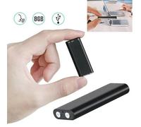 MICRO MINI REGISTRATORE AUDIO REGISTRATORE VOCALE 8GB DITTAFONO VOCALE USB