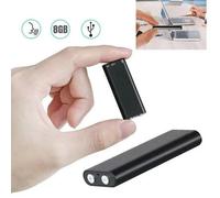 MICRO MINI REGISTRATORE AUDIO REGISTRATORE VOCALE 8GB SPY SPIA DITTAFONO USB