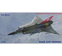 Micro Mir AMP MM72-027 - 1:72 Saab J35F Draken - Nuovo