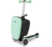 Micro Monopattino e valigia per bambini 2 in 1 menta