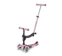 Micro Monopattino Mini Micro 2 Grow LED 4 in 1 per bambini, manubrio regolabile, leggero, 1-6 anni, ragazzi e ragazze