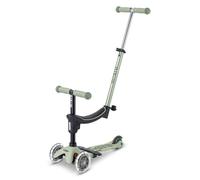 Micro Monopattino Mini Micro 2 Grow LED 4 in 1 per bambini | Manubrio regolabile | Leggero | 1-6 anni | Ragazzi e ragazze | Blu ardesia