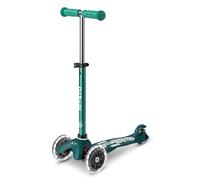 Micro monopattino Mini Micro Eco per bambini | Manubrio regolabile | Ruote luminose | 2-5 anni | Ragazzi e ragazze | Verde