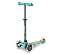 Micro monopattino Mini Micro Eco per bambini | Manubrio regolabile | Ruote luminose | 2-5 anni | Ragazzi e ragazze | Menta