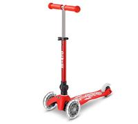 Micro Monopattino per bambini Mini Micro Deluxe LED | Manubrio regolabile e pieghevole | Tavola extra aderente | Attacco manubrio testato | Ruote illuminate | Pieghevole | 2-5 anni | Ragazzi e ragazze