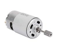 Micro motore ad alta velocità 6V RS550 per moto elettrica per bambini auto giocattolo (con testa di dente 2 pezzi)(550-18000)
