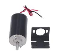 Micro motore ad alta velocità, controllo della velocità regolabile CW CCW, grande torsione, senza rumore, 50 W (24 V 6.000 rpm con supporto)