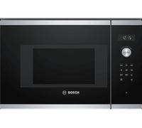 Bosch Serie 6 BFL524MS0 forno a microonde Nero, Acciaio inox Solo microonde Da incasso 20 L 800 W