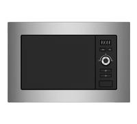Forno microonde da incasso CONTINENTAL EDISON MO20IXES Nero e acciaio inox L59,5 x 38,8 x P34,5 cm 20L