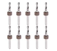 Micro PCB Trapano Punta Set, 1/8" Gambo 2.8mm Solido Tungsteno Carburo 10pz