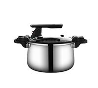 Micro Pentola A Pressione In Acciaio Inossidabile A Tre Strati for Zuppa Fumante Pentola A Pressione A Fondo Piatto for Uso Domestico(22cm 3.5L)