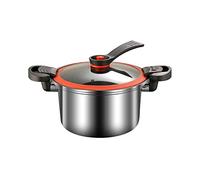 Micro pentola a pressione in acciaio inox Pentola for stufato a prova di esplosione for uso domestico Macchina for cucinare a riscaldamento rapido Blocco push-pull 24L 26L(C,26cm)