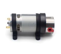 Micro Pompa a Ingranaggi, Pompa Dosatrice ad Alta Precisione Resistente Alla Corrosione, Pompa di Aspirazione Liquidi in Acciaio Inossidabile DC 24V 0.65ML/R