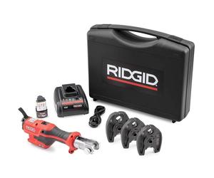 Micro Pressatrice Ridgid RP 115 15kN a batteria con 3 ganasce da 16-20-26 76968