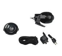 Lampa Faretti lenticolari supplementari universali con lampada alogena H3 12V 55W Set di 2