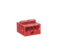 MICRO Raccordo 4x 0,6-0,8mm² Rosso 243-804/Confezione.100pz