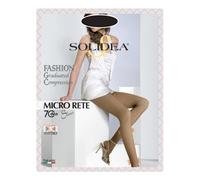 Solidea MICRO RETE 70 SHEER COLLANT NERO 4XL-XL