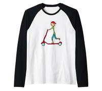 Micro Scooter Maglia con Maniche Raglan
