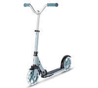 Micro Scooters - Monopattino Cruiser LED per bambini, manubrio regolabile, leggero, ruote luminose, pieghevole, cavalletto, 6-12 anni, per ragazzi e ragazze, colore: blu ghiaccio